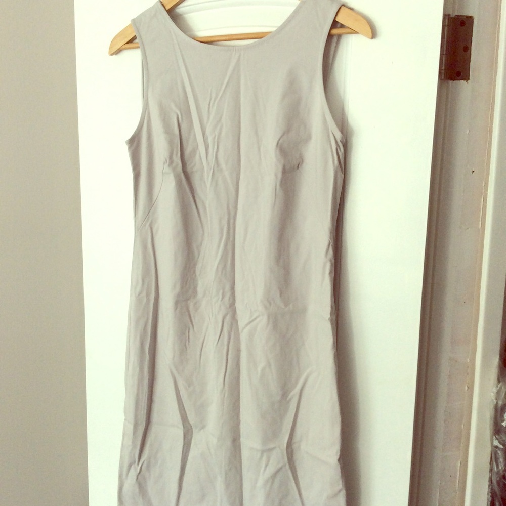 Espirit vintage stretchy shift midi dress